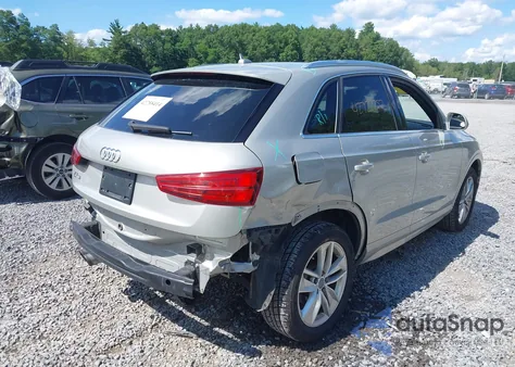 2016 Audi Q3 2.0T Premium Plus из США, поврежденный, VIN WA1BFCFS3GR024536